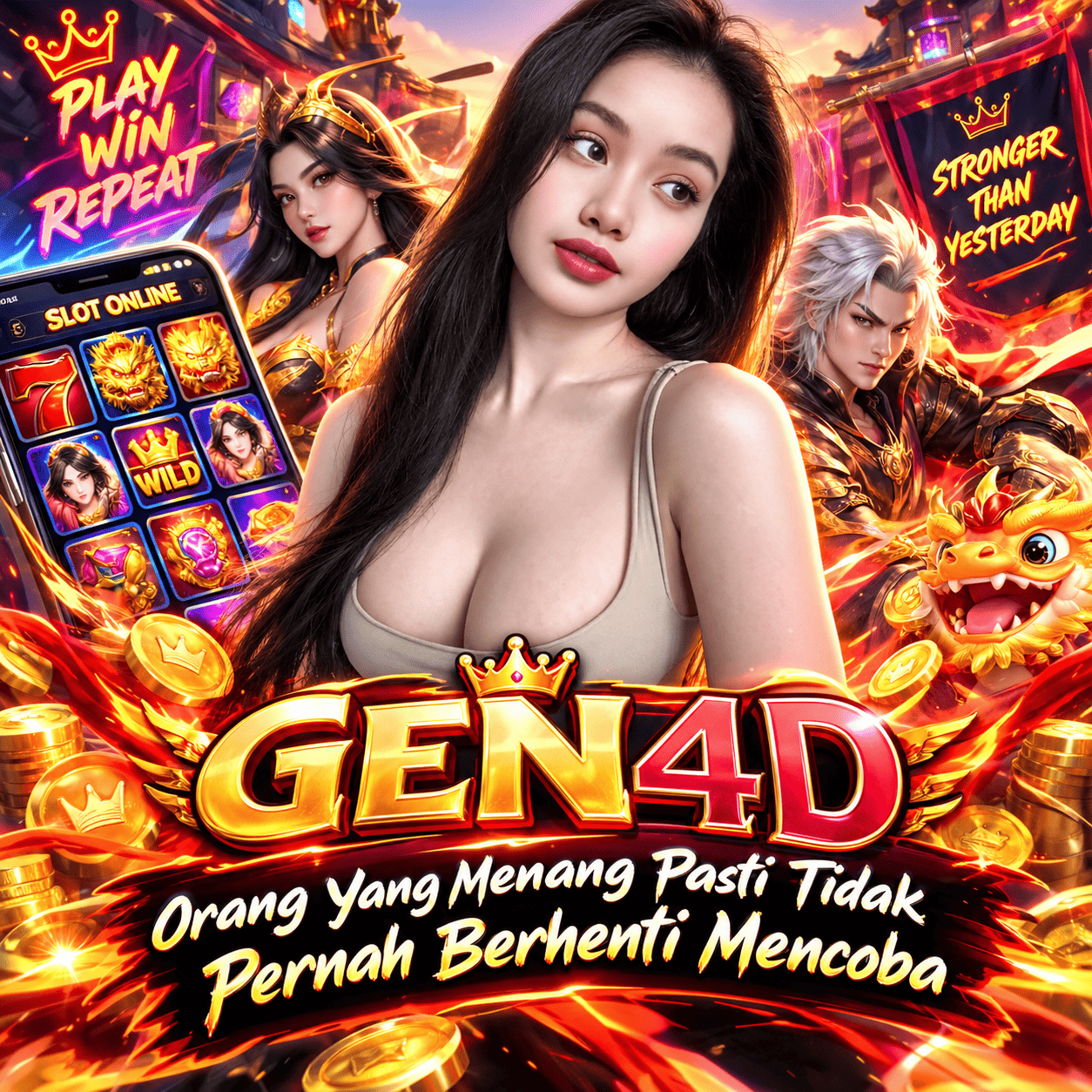 GEN4D : Orang Yang Menang Pasti Tidak Pernah Berhenti Mencoba