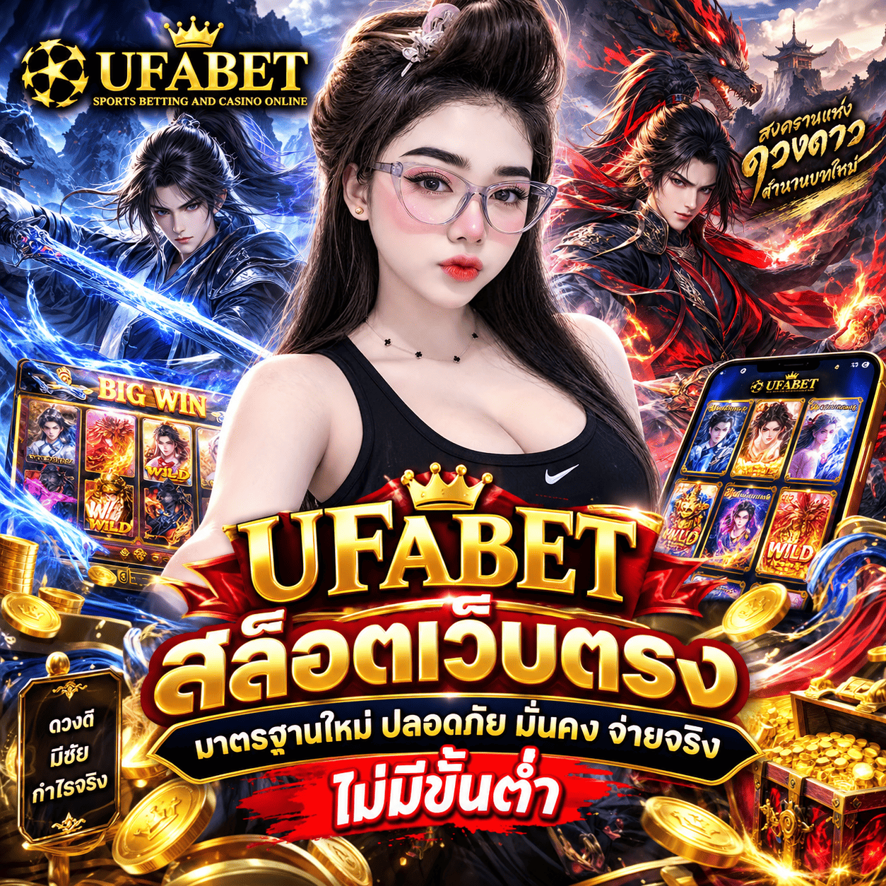 UFABET สล็อตเว็บตรง มาตรฐานใหม่ ปลอดภัย มั่นคง จ่ายจริง ไม่มีขั้นต่ำ