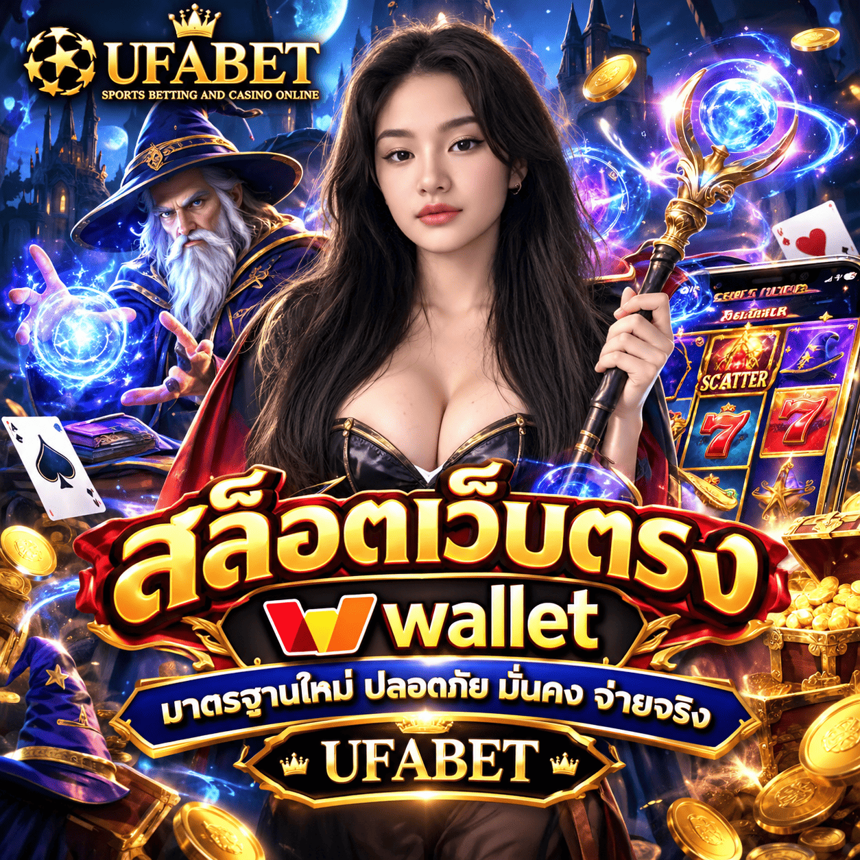 สล็อตเว็บตรง wallet มาตรฐานใหม่ ปลอดภัย มั่นคง จ่ายจริง UFABET
