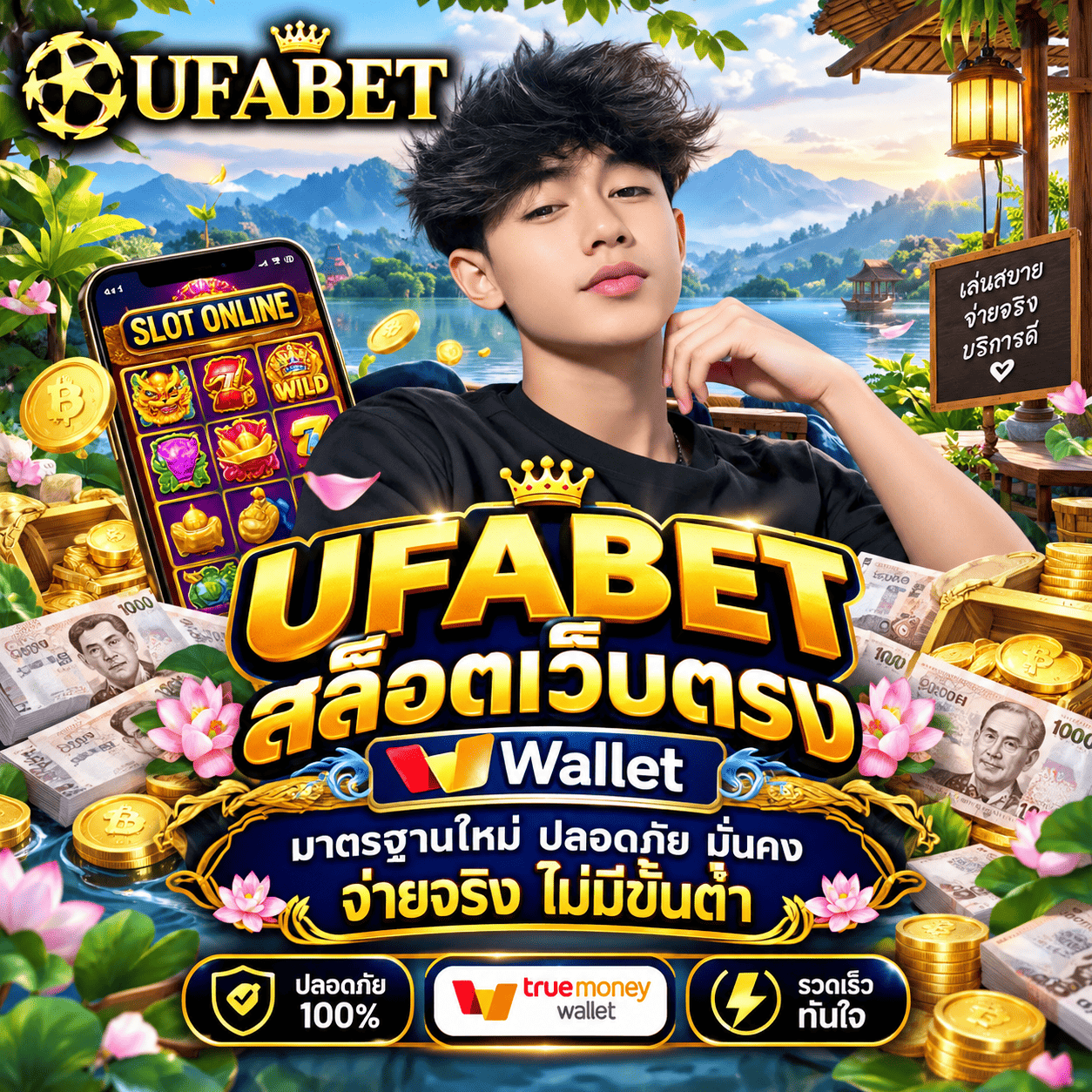 UFABET สล็อตเว็บตรง Wallet มาตรฐานใหม่ ปลอดภัย มั่นคง จ่ายจริง ไม่มีขั้นต่ำ